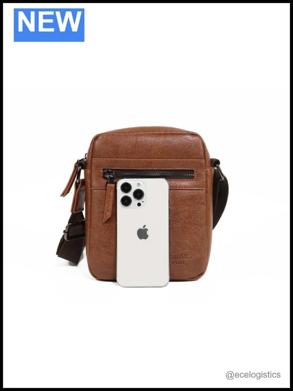 Small Messenger Bag Crossbody PU Leather Shoulder Purse Satchel